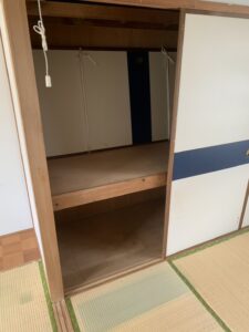 お片付け作業