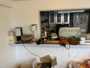 遺品整理作業風景